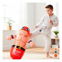 Inflable de Boxeador 91cm x 51cm para la Sala de Estar Y+Ligas Regalo